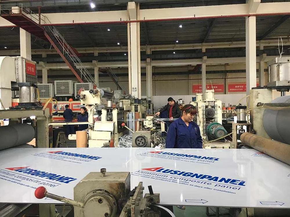 Aluminum Composite Panel Production Process